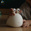 Cartoon Slug LED Night Light Bedroom Sleeping Eye Protection Silicone Bedside Floor Lamps Baby Feeding Tablelamp Room Decor Toys